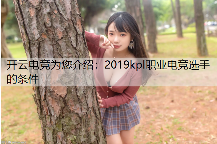 2019kpl职业电竞选手的条件